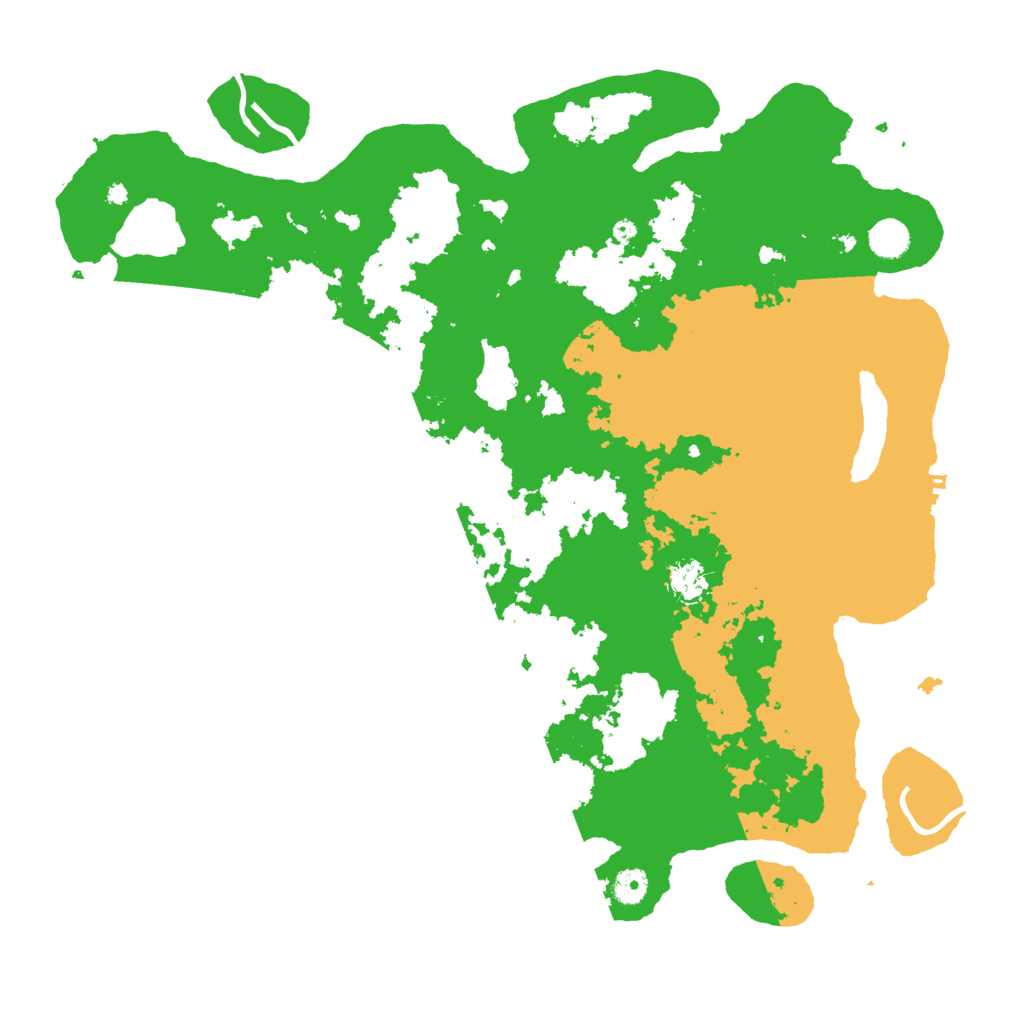 Biome Rust Map: Procedural Map, Size: 4500, Seed: 9301994