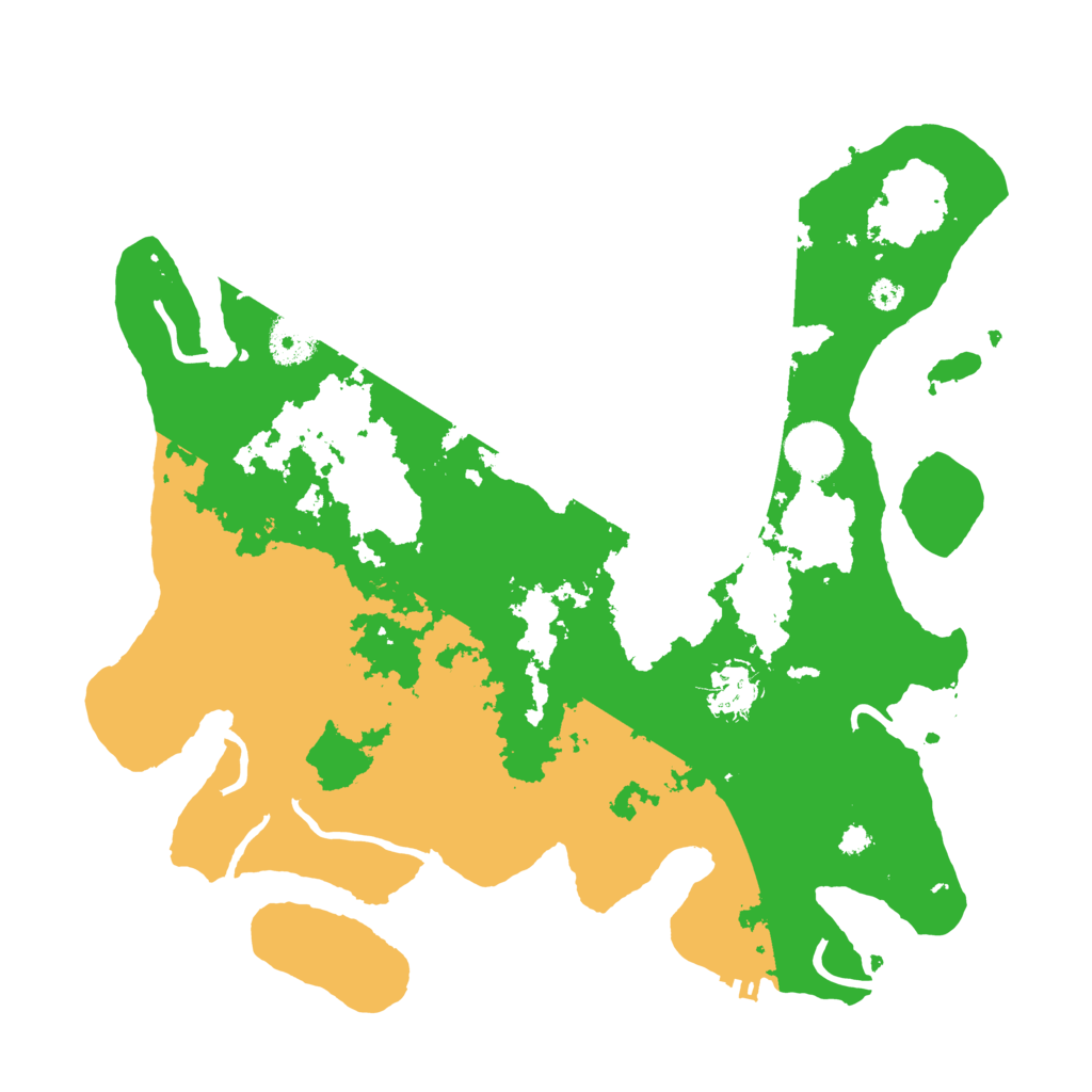 Biome Rust Map: Procedural Map, Size: 3500, Seed: 5696153