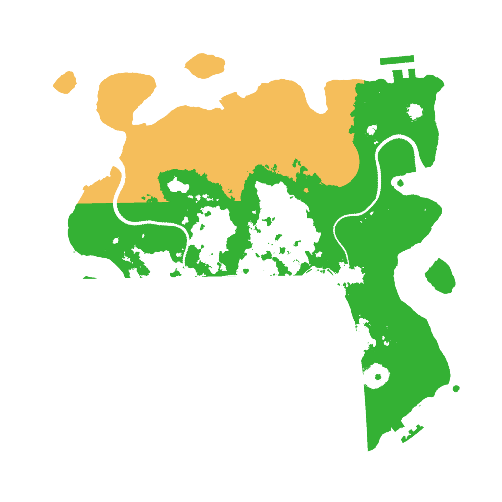 Biome Rust Map: Procedural Map, Size: 3000, Seed: 7563756