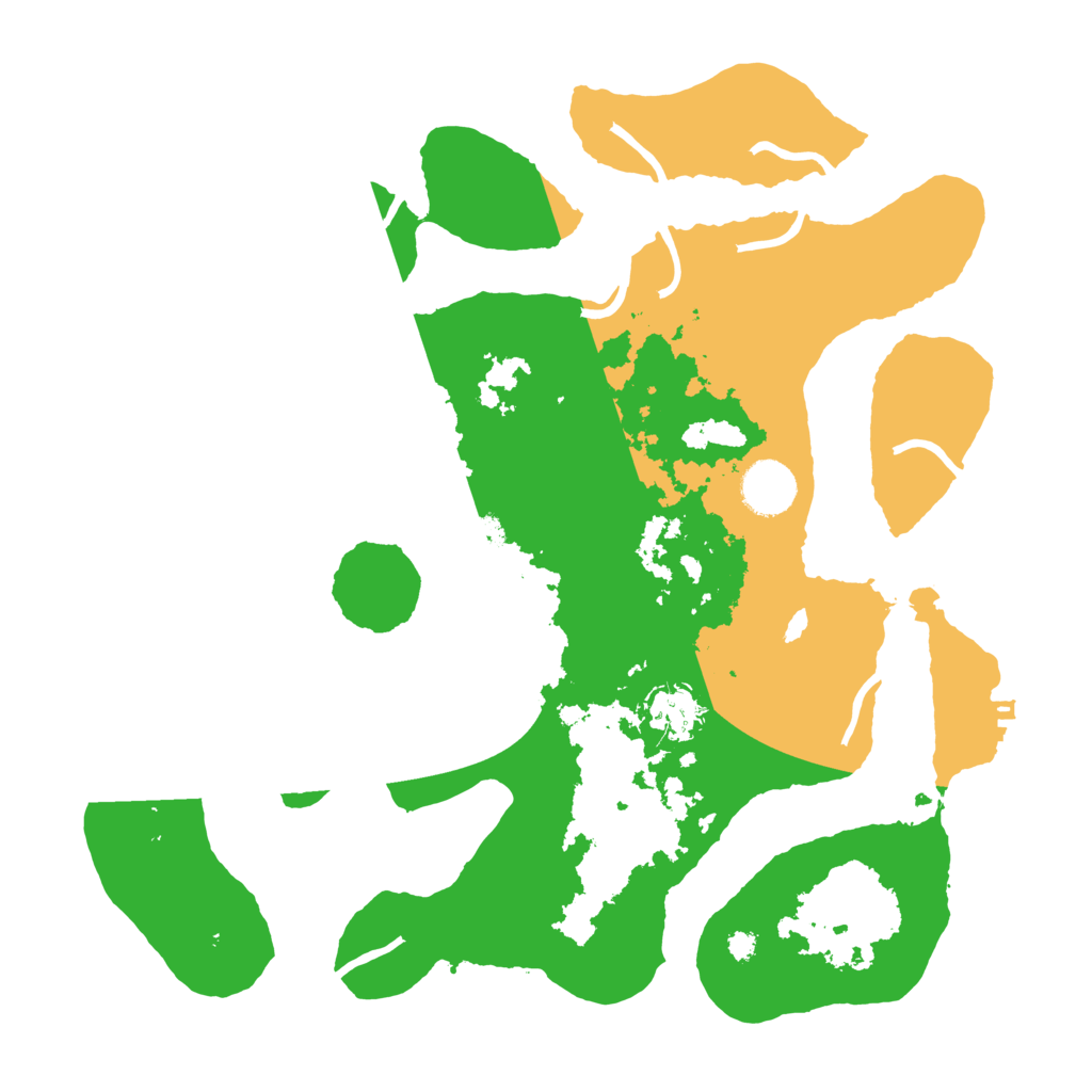 Biome Rust Map: Procedural Map, Size: 3500, Seed: 1783824