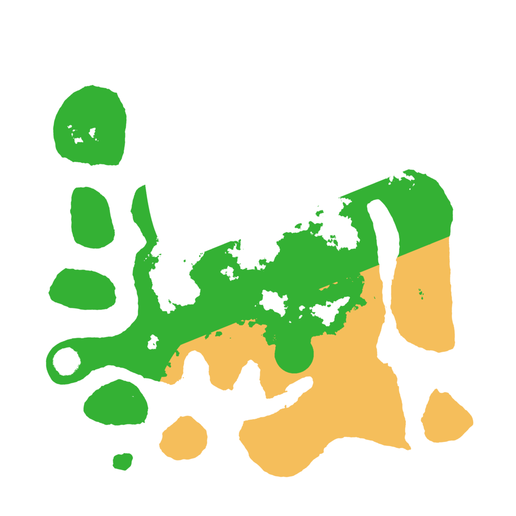 Biome Rust Map: Barren, Size: 3500, Seed: 3689059
