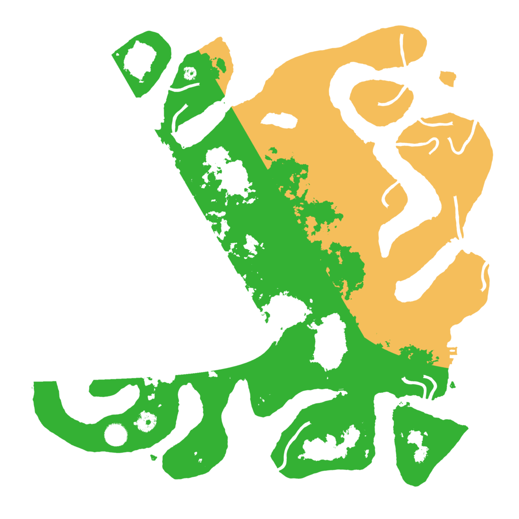 Biome Rust Map: Procedural Map, Size: 4000, Seed: 20220401