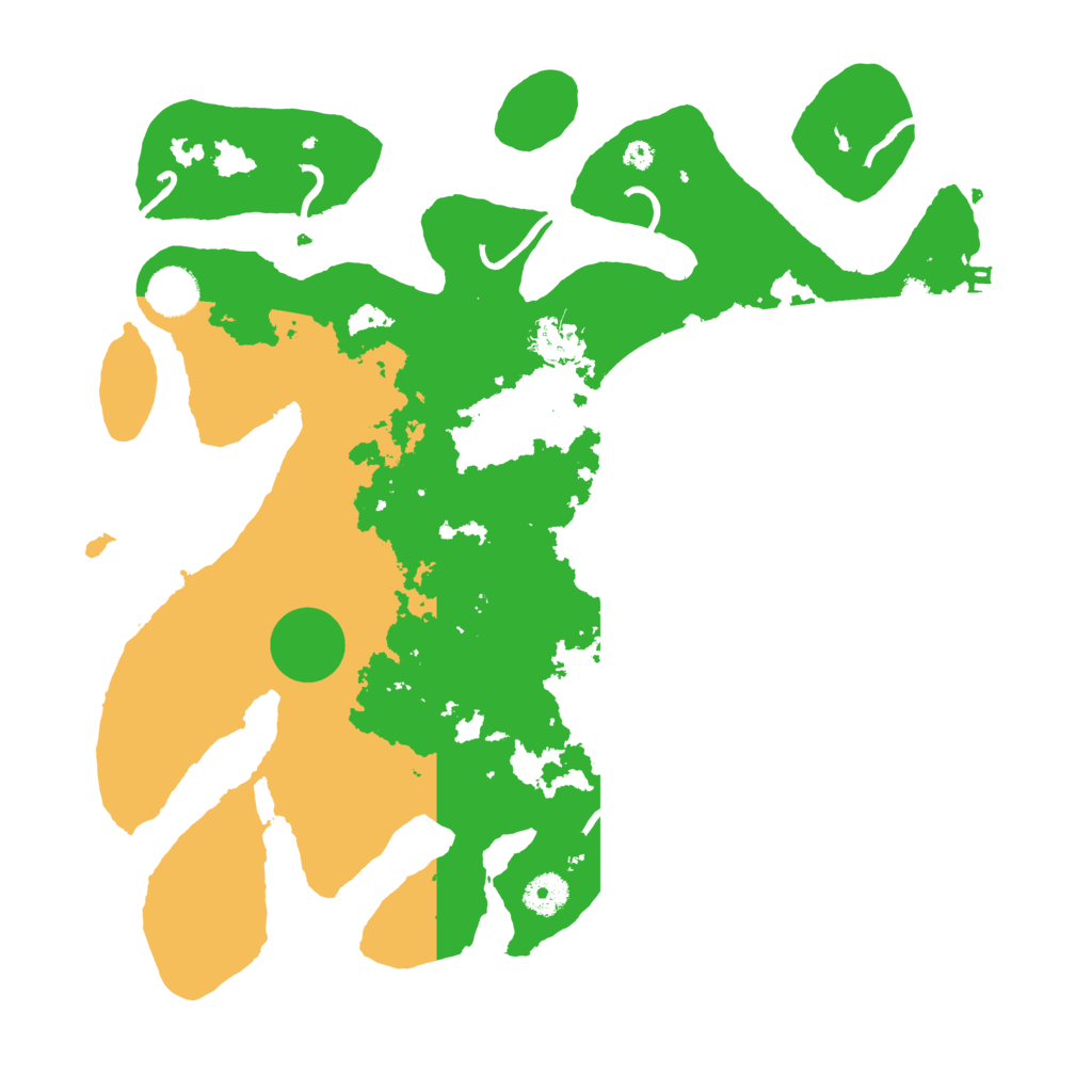 Biome Rust Map: Procedural Map, Size: 3850, Seed: 439170252