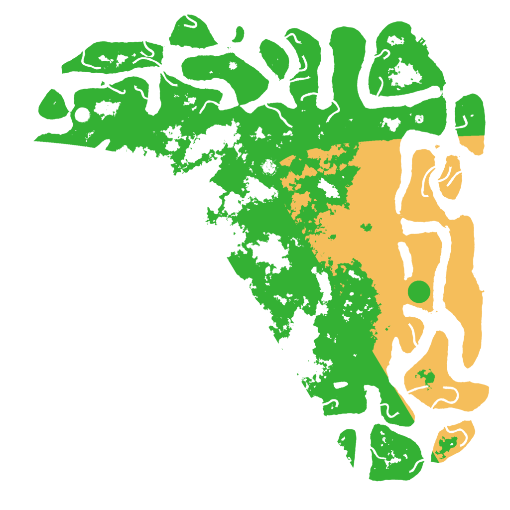 Biome Rust Map: Procedural Map, Size: 6000, Seed: 149119201