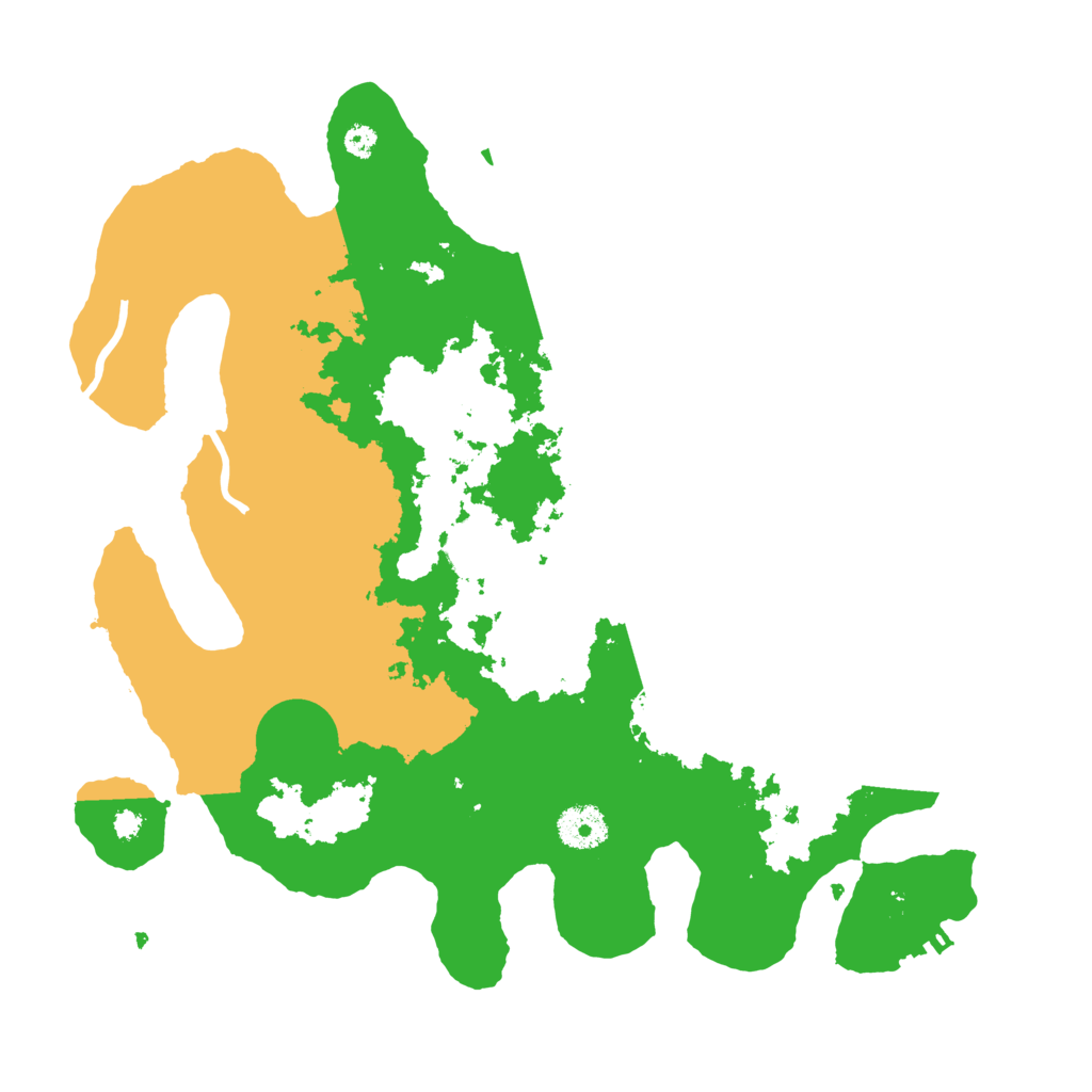 Biome Rust Map: Procedural Map, Size: 3500, Seed: 5016936