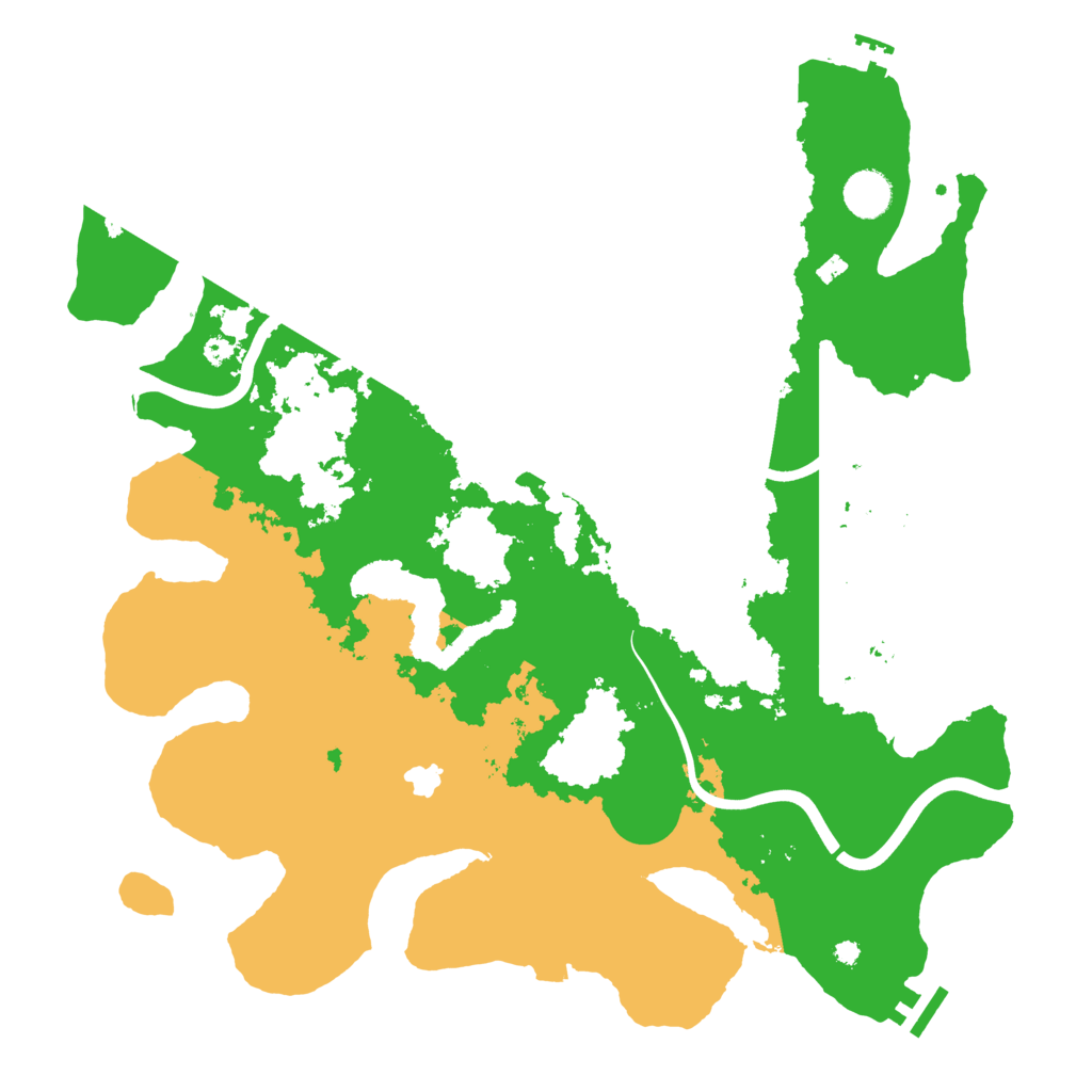 Biome Rust Map: Procedural Map, Size: 4000, Seed: 6011970
