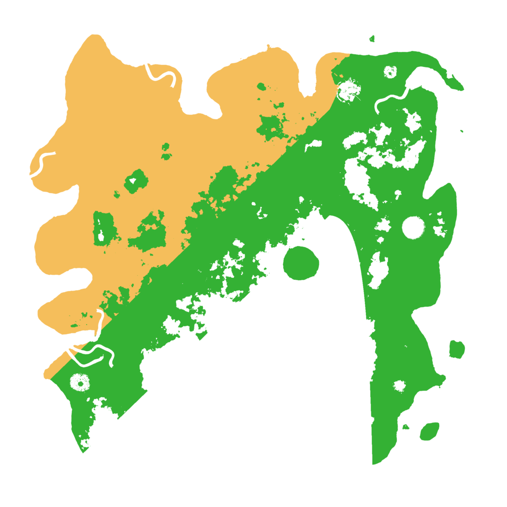 Biome Rust Map: Procedural Map, Size: 4000, Seed: 2022040103