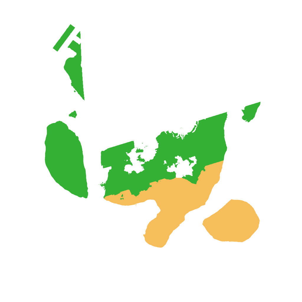 Biome Rust Map: Procedural Map, Size: 2048, Seed: 3059927