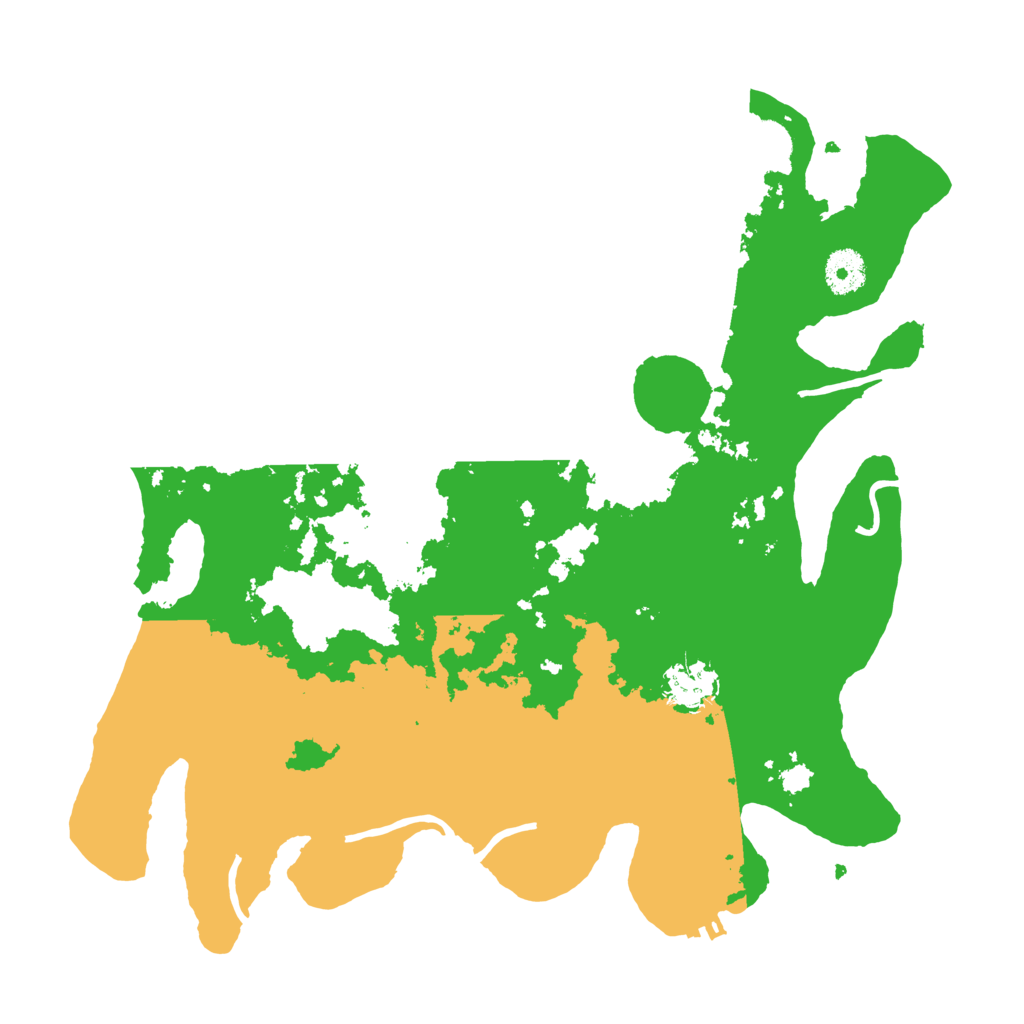 Biome Rust Map: Procedural Map, Size: 3600, Seed: 1042022