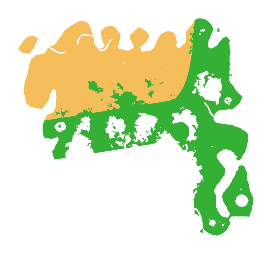 Biome Rust Map: Procedural Map, Size: 3800, Seed: 1006830585