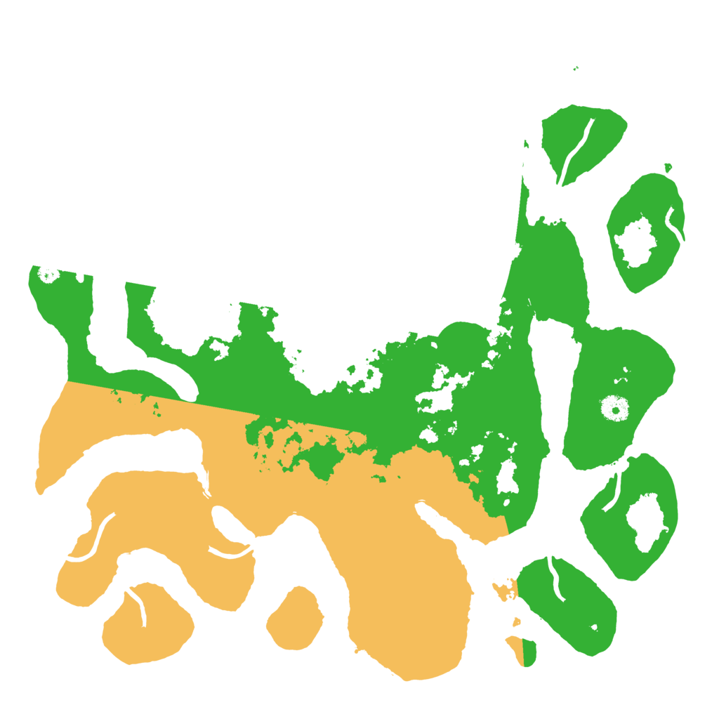 Biome Rust Map: Procedural Map, Size: 4000, Seed: 2484696