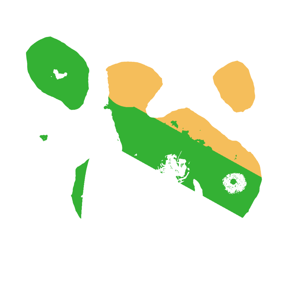 Biome Rust Map: Procedural Map, Size: 2048, Seed: 2651702