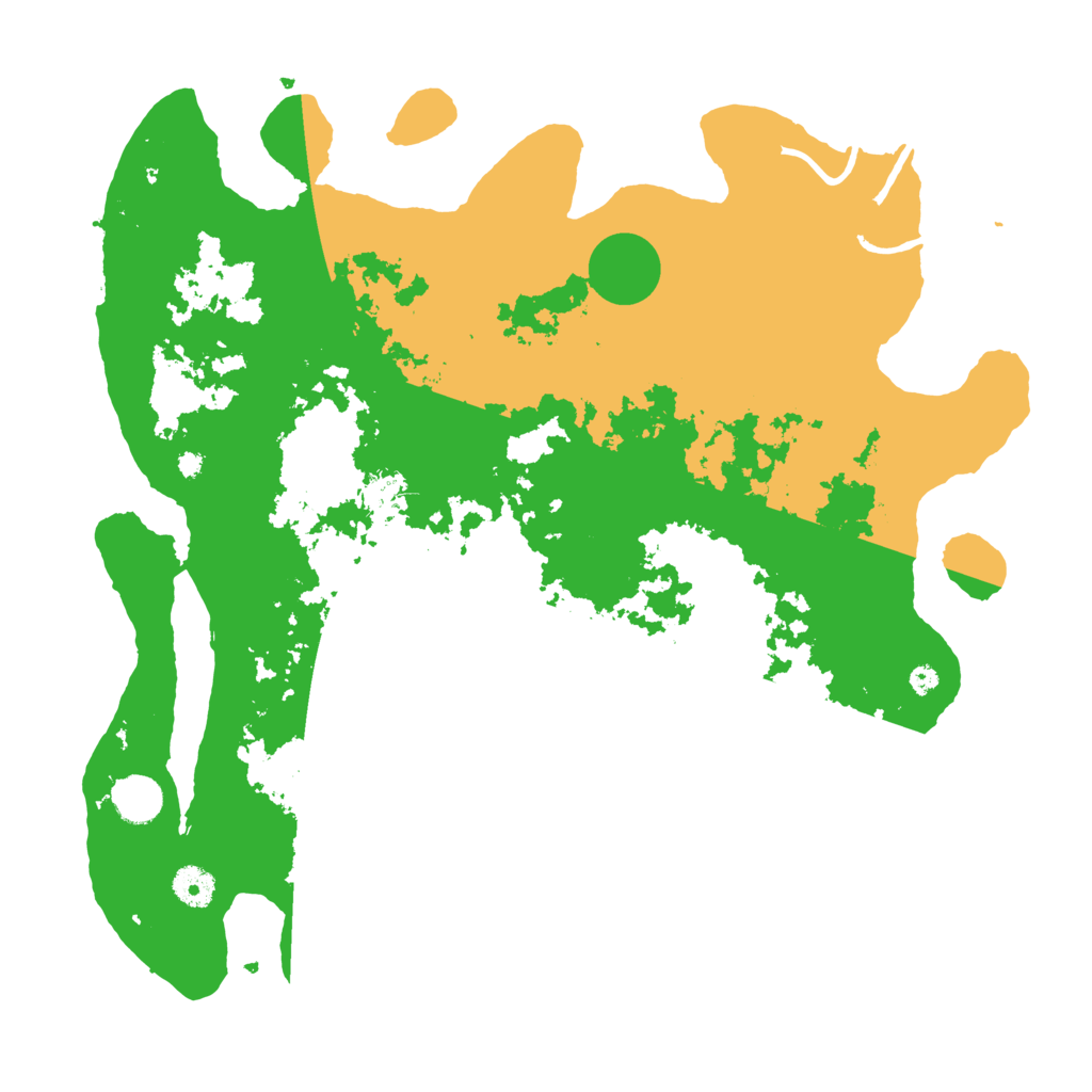 Biome Rust Map: Procedural Map, Size: 4000, Seed: 16498