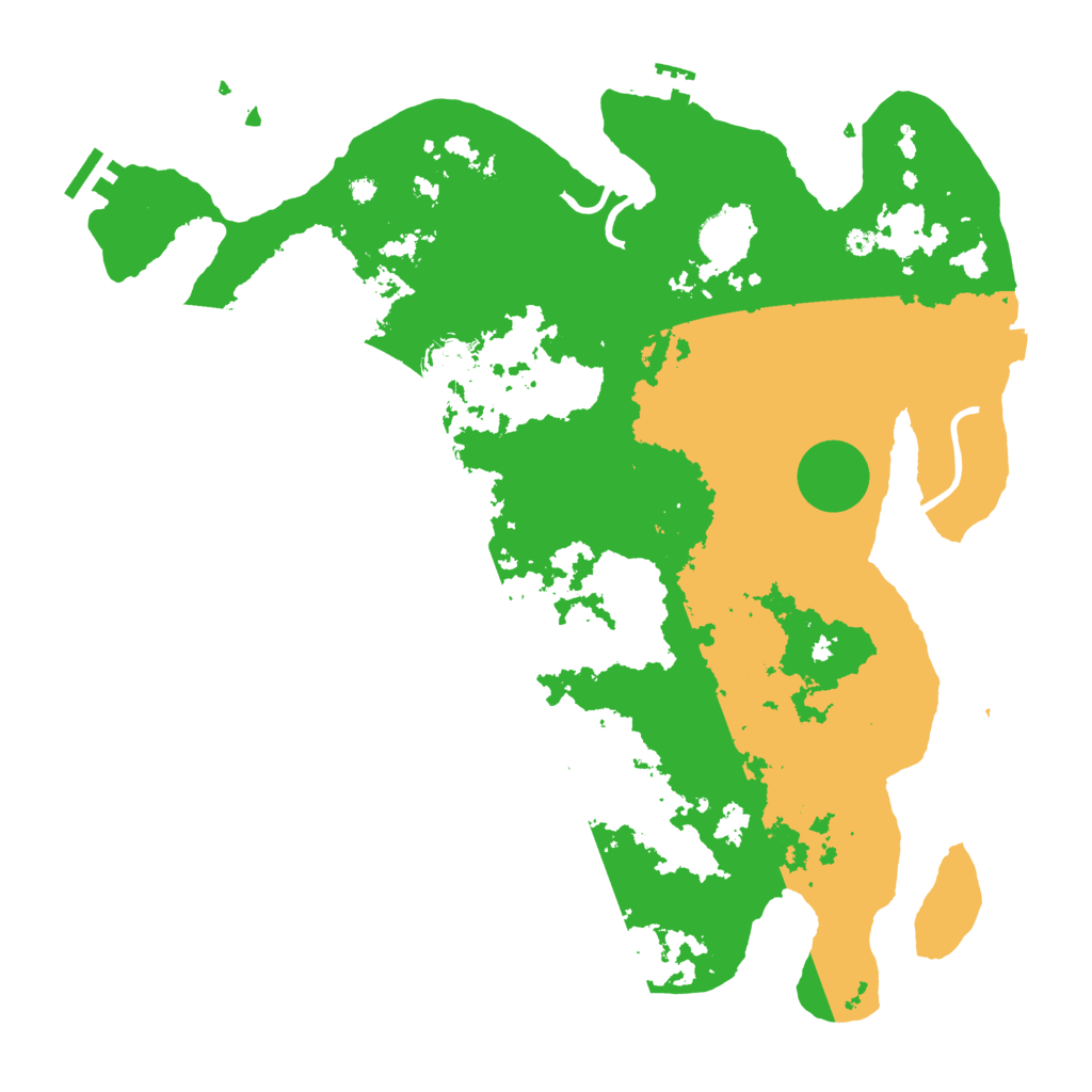 Biome Rust Map: Procedural Map, Size: 4000, Seed: 5319289