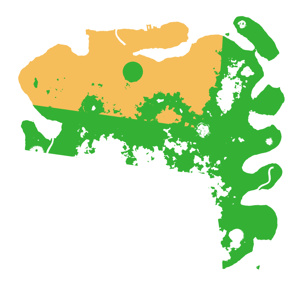 Biome Rust Map: Procedural Map, Size: 4000, Seed: 693267