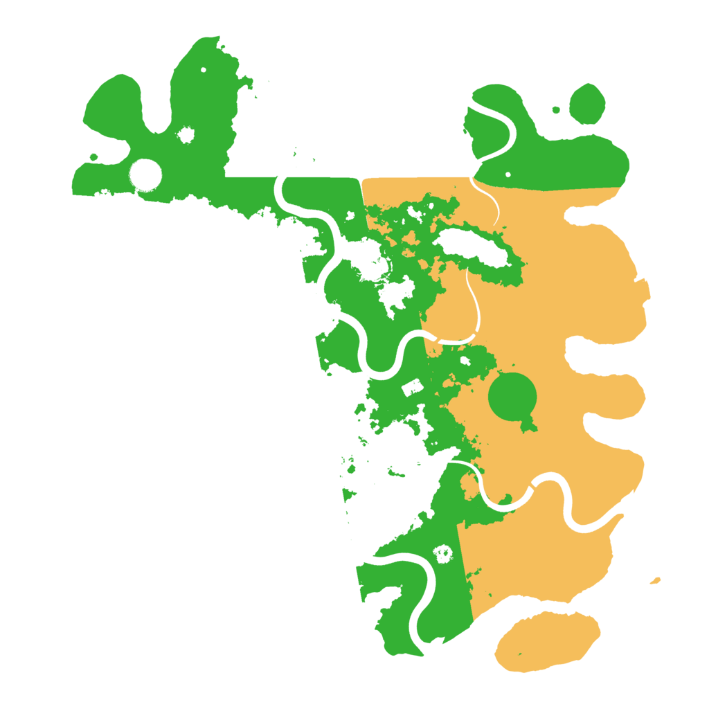 Biome Rust Map: Procedural Map, Size: 3850, Seed: 487206110