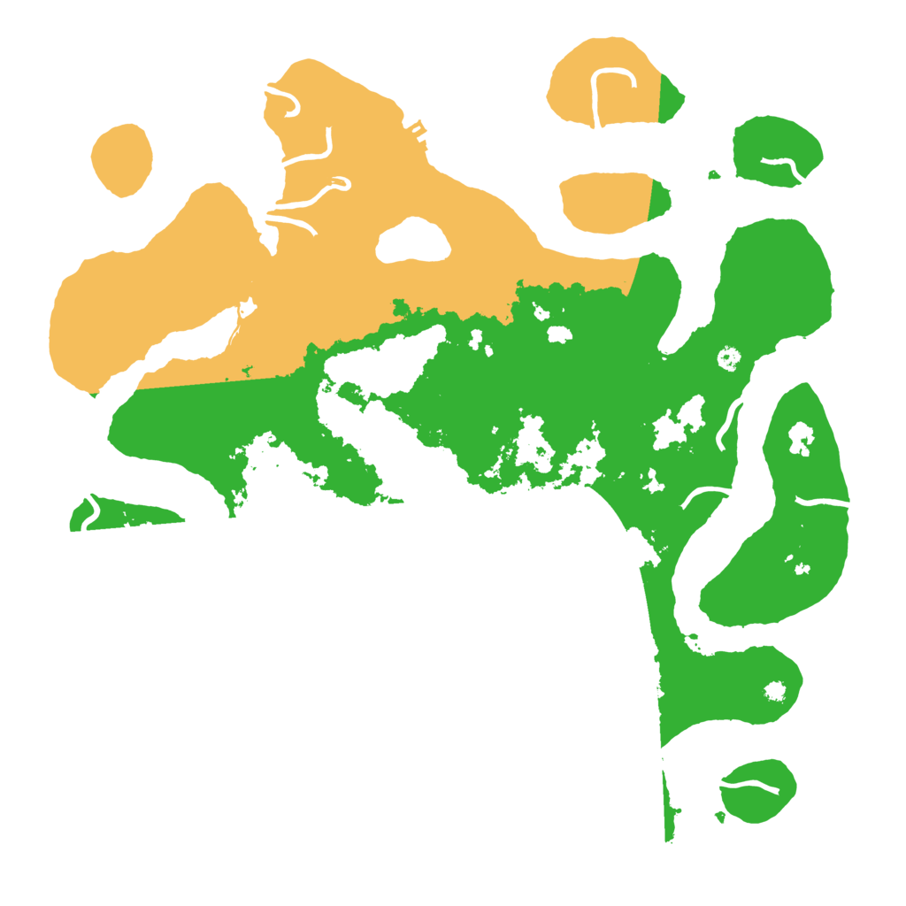 Biome Rust Map: Procedural Map, Size: 4000, Seed: 1054