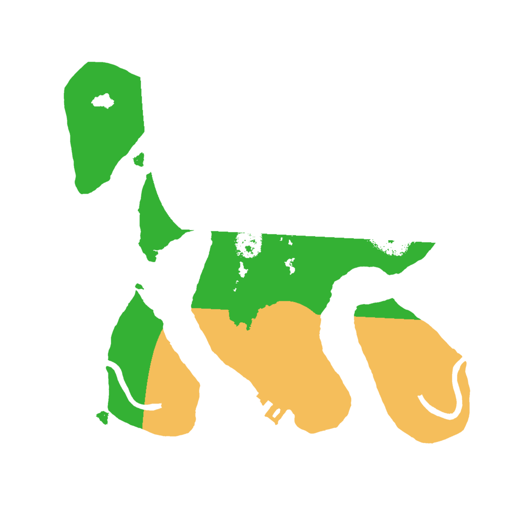 Biome Rust Map: Procedural Map, Size: 2048, Seed: 5569374