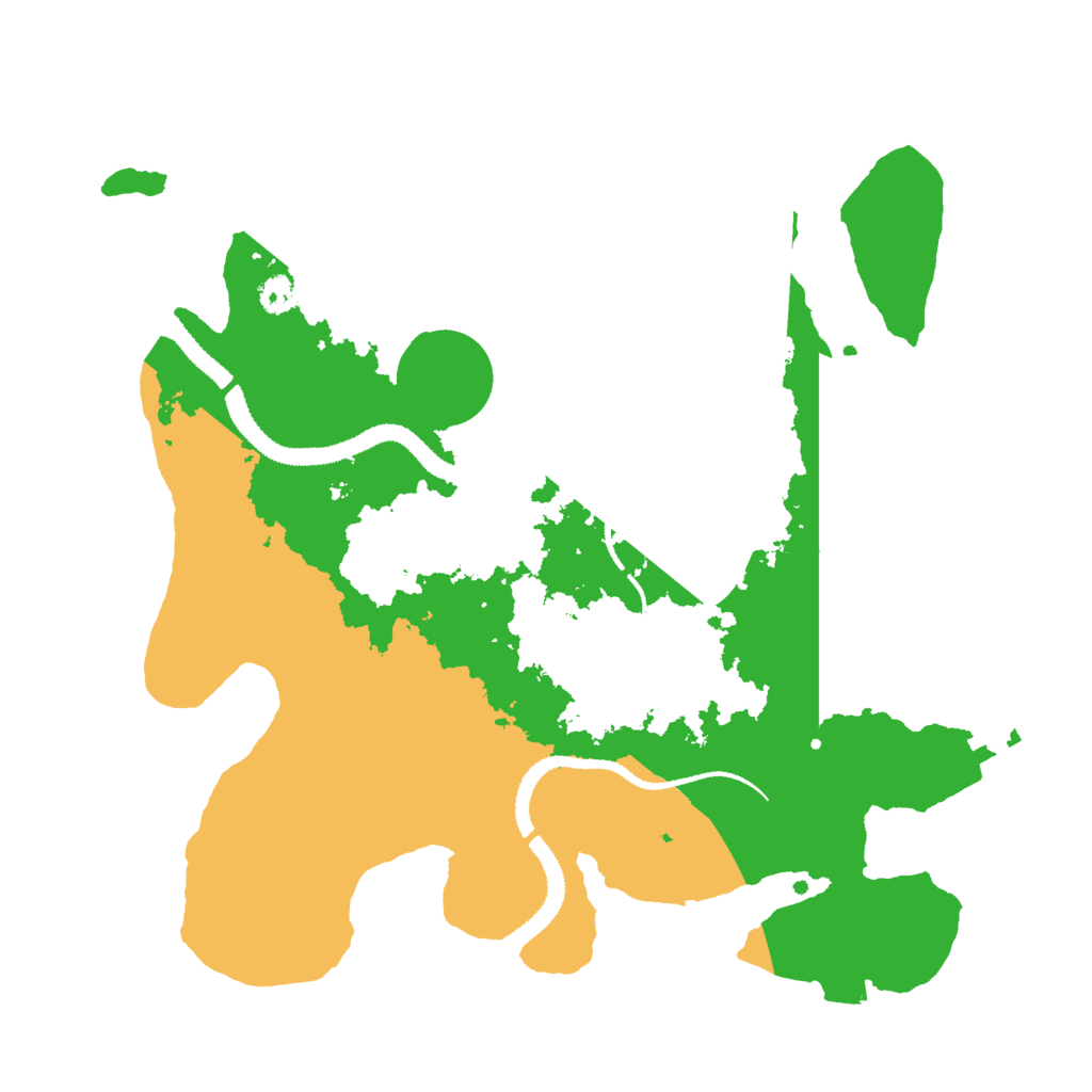 Biome Rust Map: Procedural Map, Size: 3000, Seed: 97769