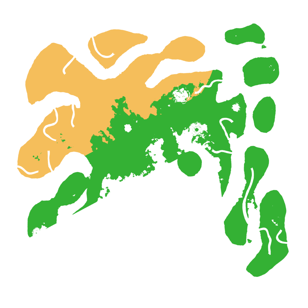 Biome Rust Map: Procedural Map, Size: 3500, Seed: 818686