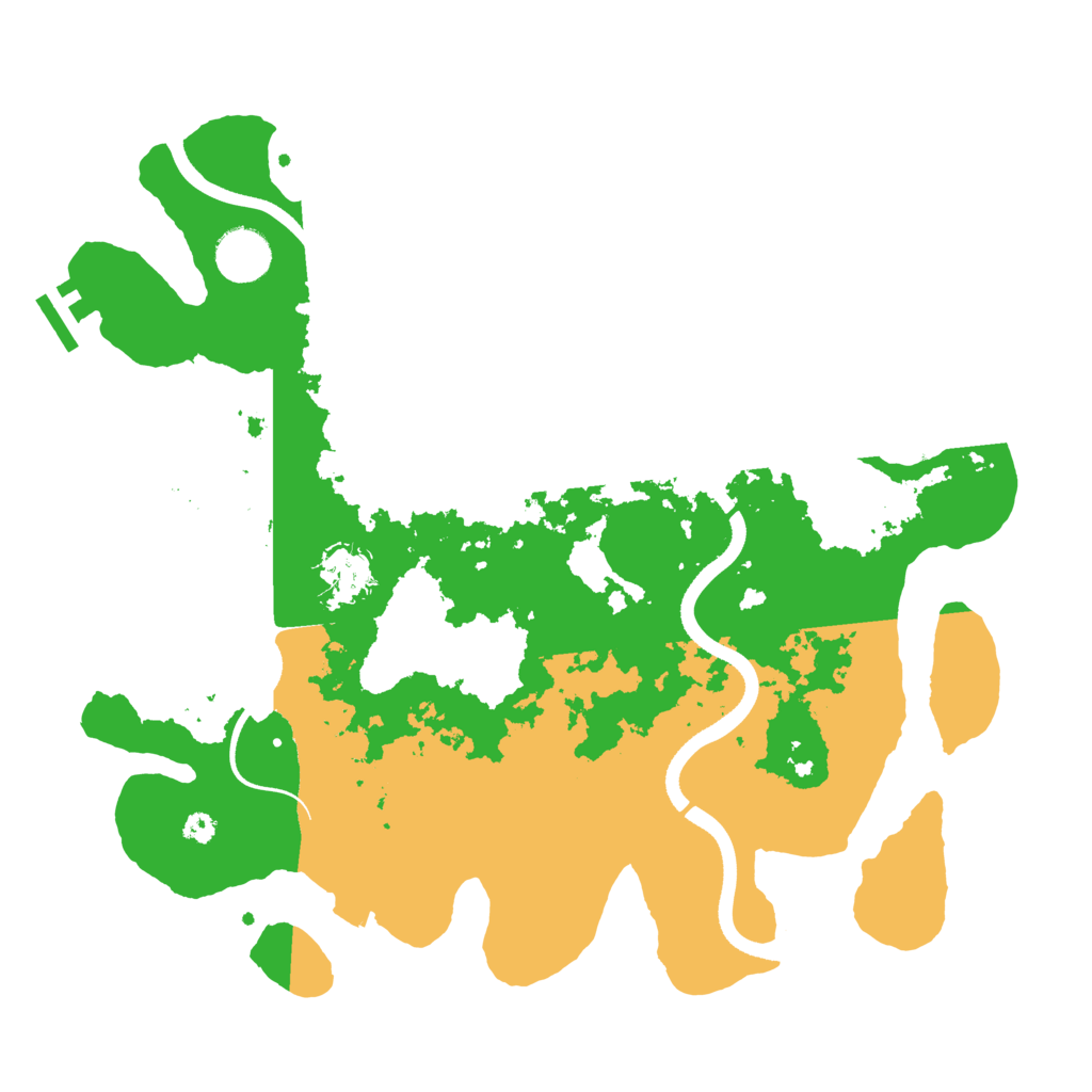 Biome Rust Map: Procedural Map, Size: 3550, Seed: 321784