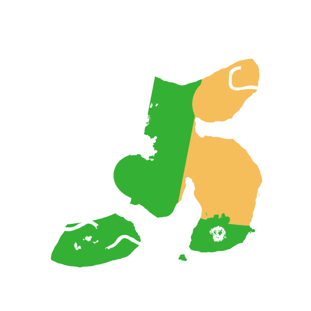 Biome Rust Map: Procedural Map, Size: 2048, Seed: 275505