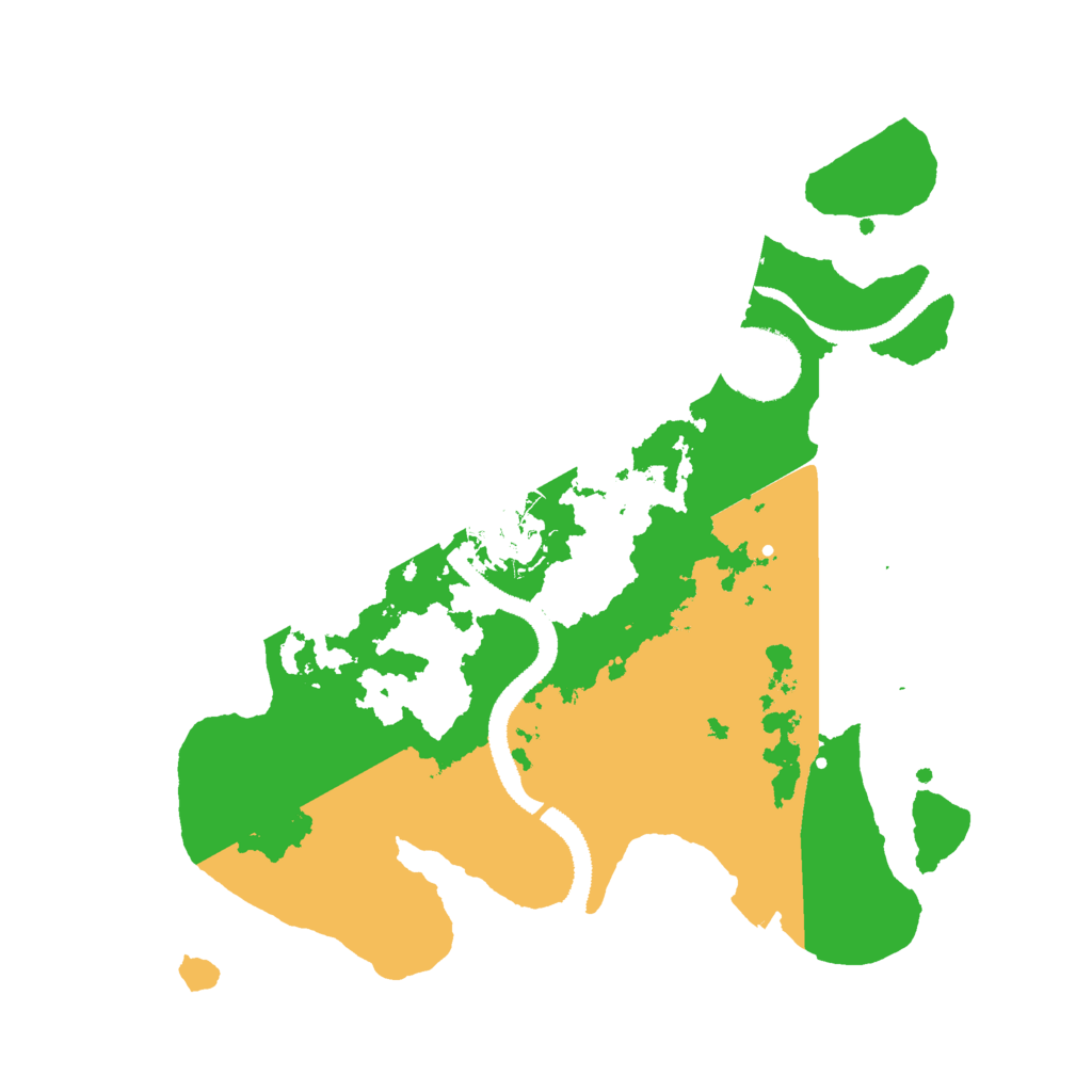 Biome Rust Map: Procedural Map, Size: 2800, Seed: 353722