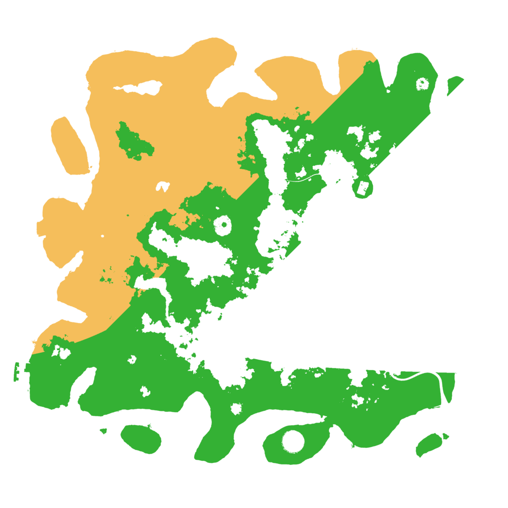Biome Rust Map: Procedural Map, Size: 4000, Seed: 831993