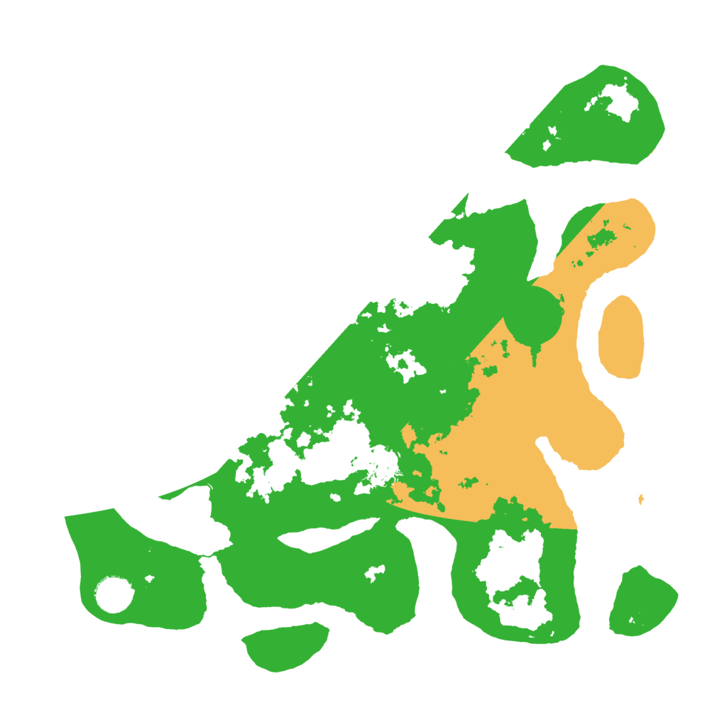 Biome Rust Map: Barren, Size: 3500, Seed: 3498011