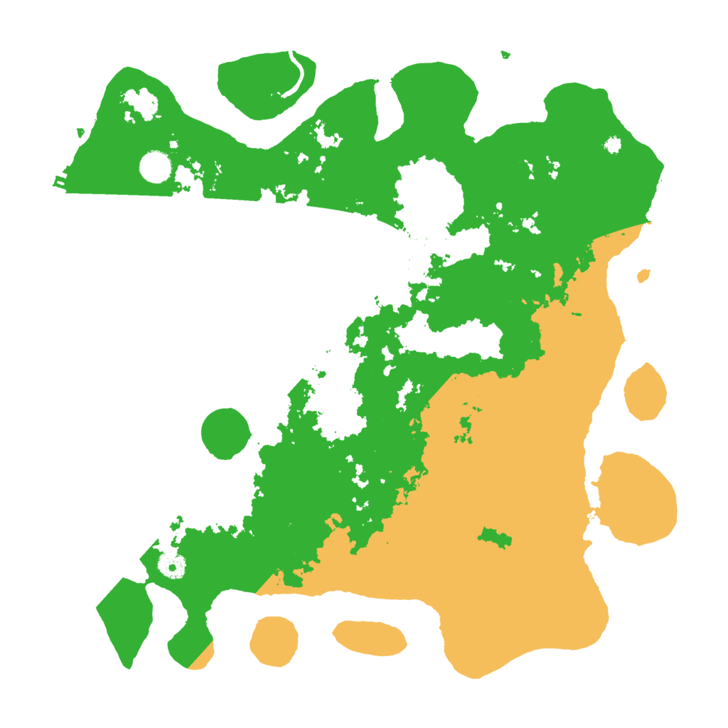 Biome Rust Map: Procedural Map, Size: 4000, Seed: 3486489