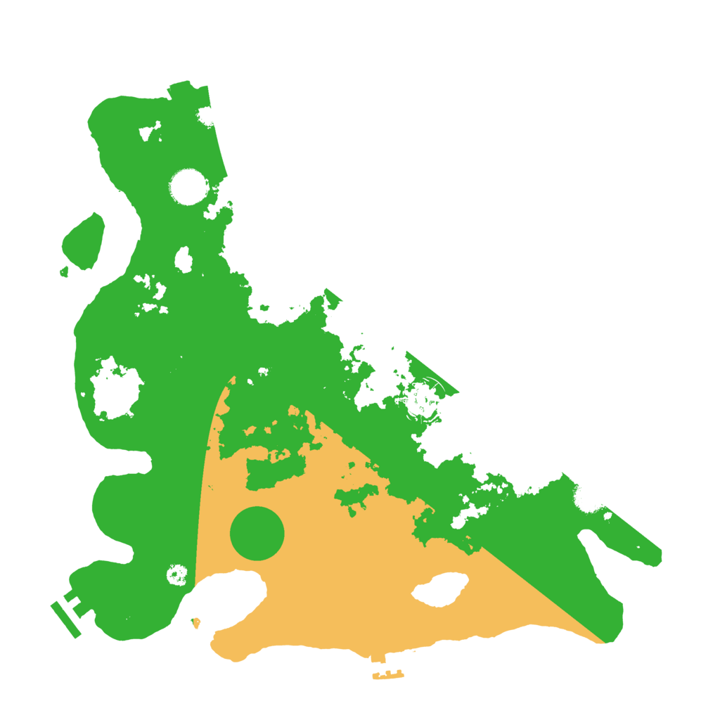 Biome Rust Map: Procedural Map, Size: 3500, Seed: 4924416