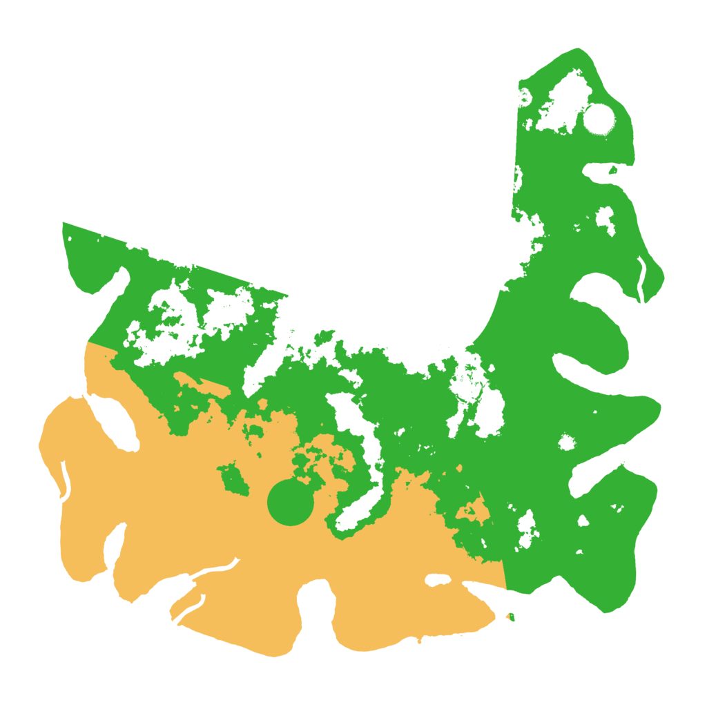 Biome Rust Map: Procedural Map, Size: 4000, Seed: 3445566