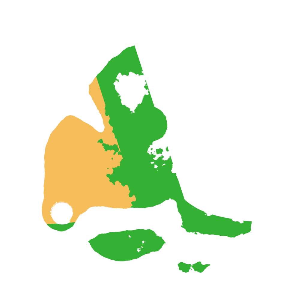 Biome Rust Map: Barren, Size: 2500, Seed: 2700