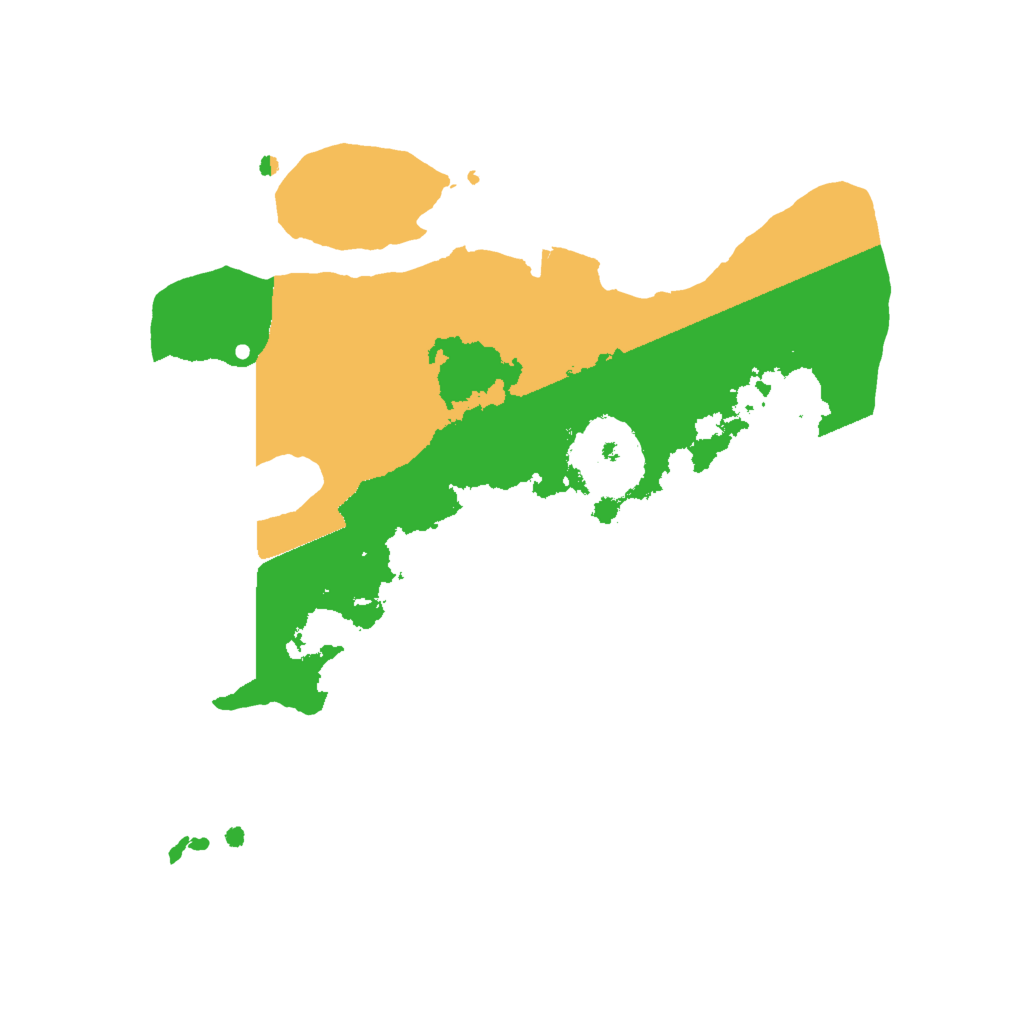 Biome Rust Map: Procedural Map, Size: 2048, Seed: 4775843