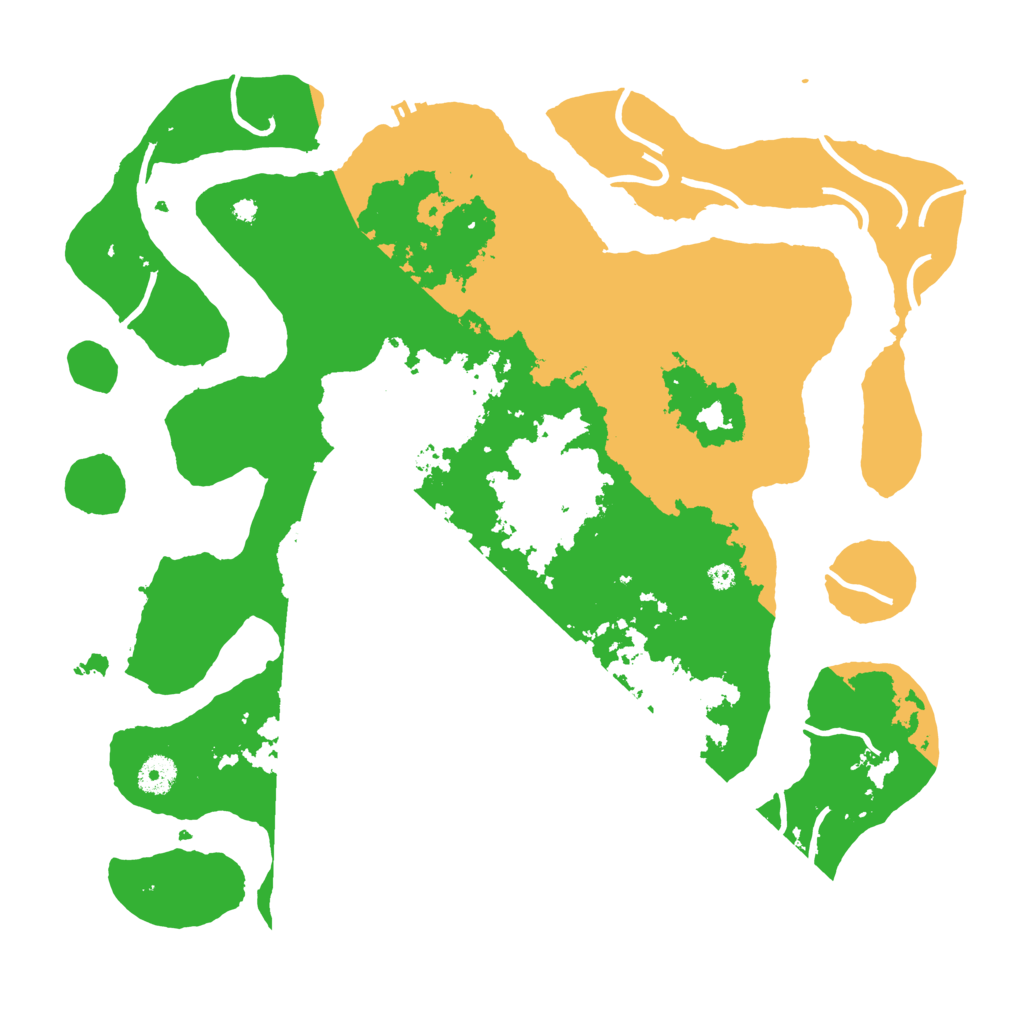 Biome Rust Map: Procedural Map, Size: 4000, Seed: 19721