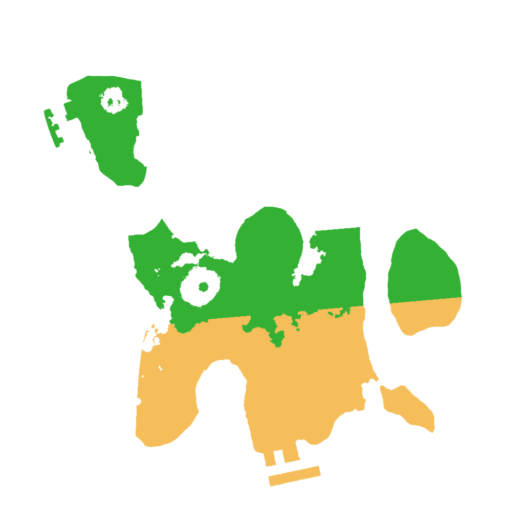Biome Rust Map: Procedural Map, Size: 2048, Seed: 5534317