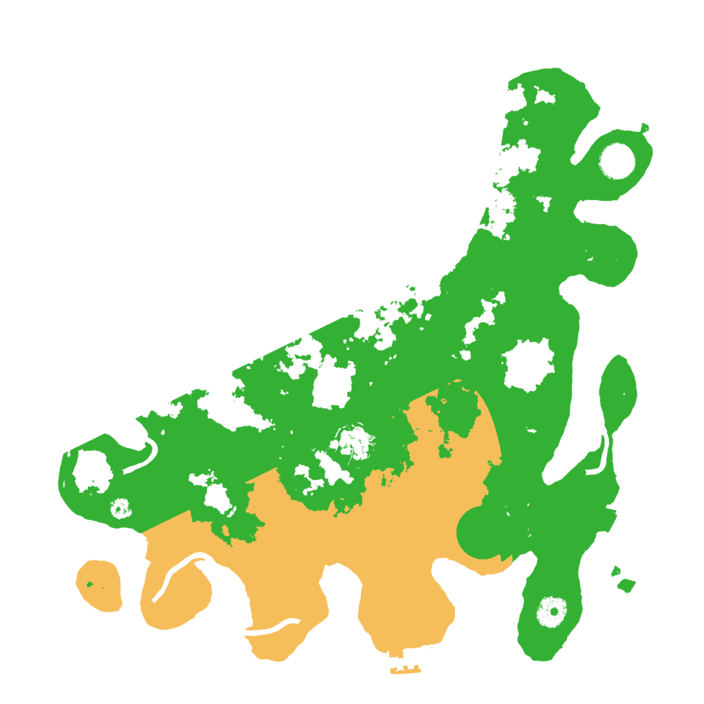 Biome Rust Map: Procedural Map, Size: 3500, Seed: 4987006