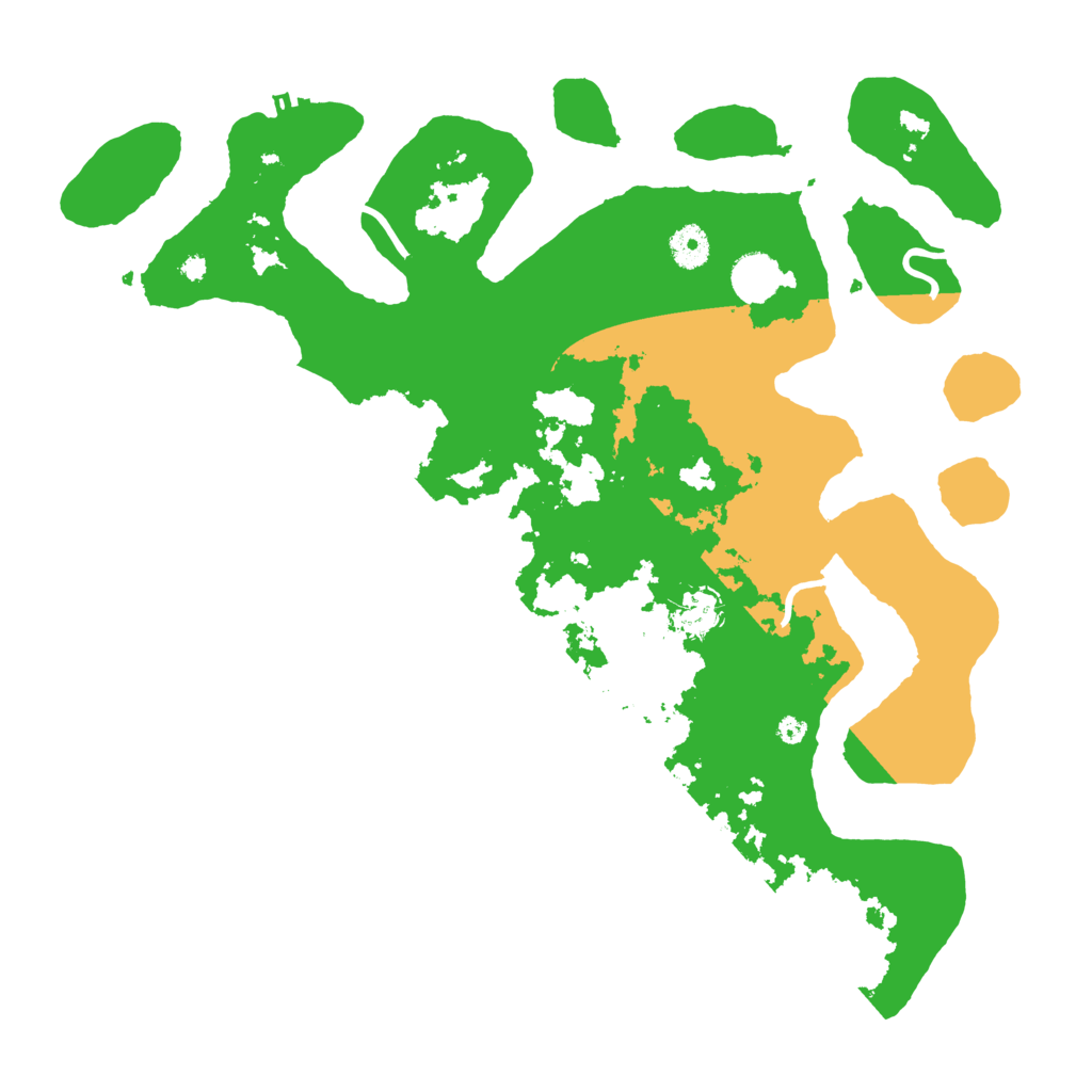 Biome Rust Map: Procedural Map, Size: 4000, Seed: 4561843