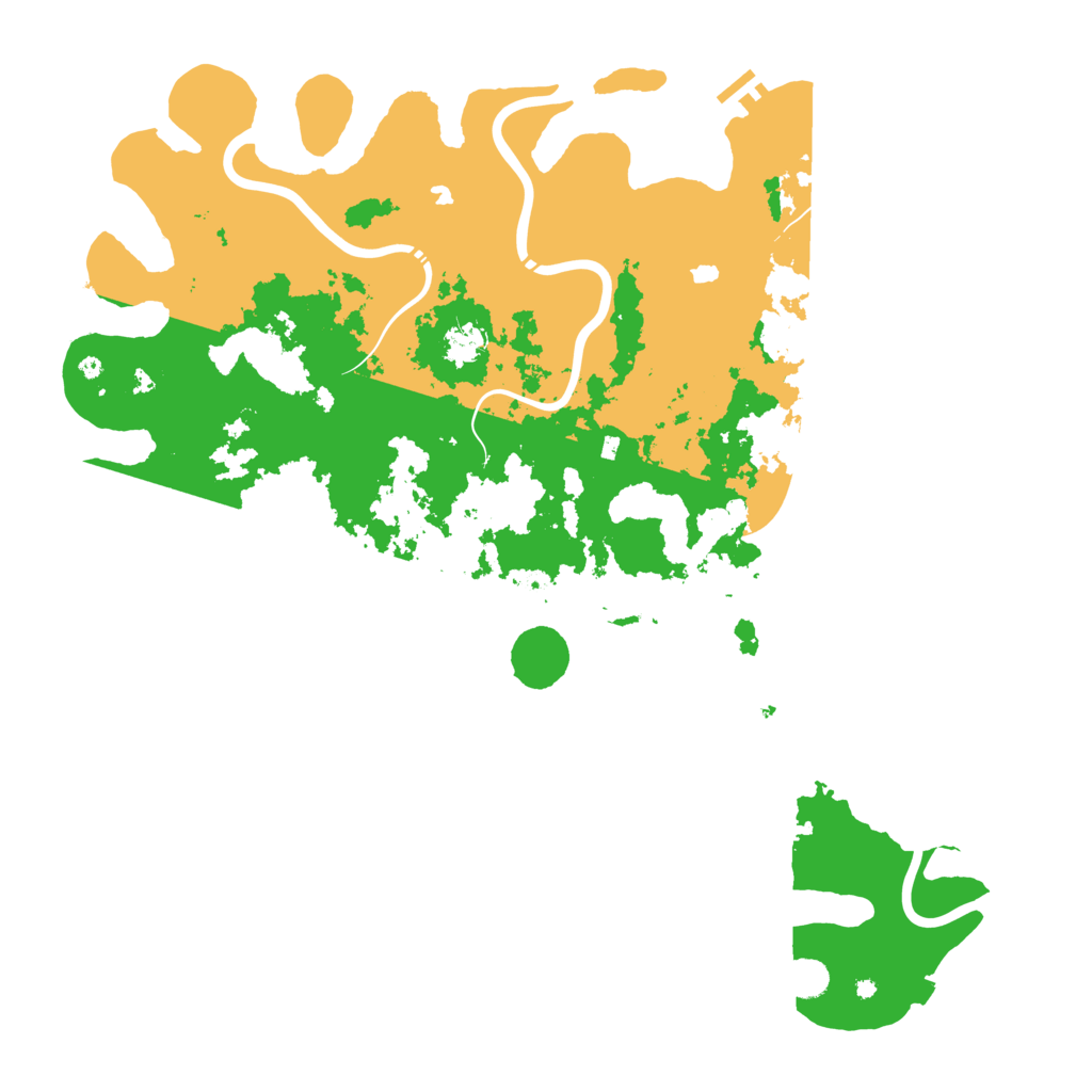 Biome Rust Map: Procedural Map, Size: 5000, Seed: 1942