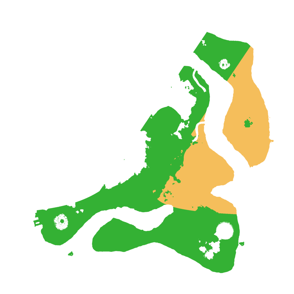 Biome Rust Map: Procedural Map, Size: 3000, Seed: 138574763