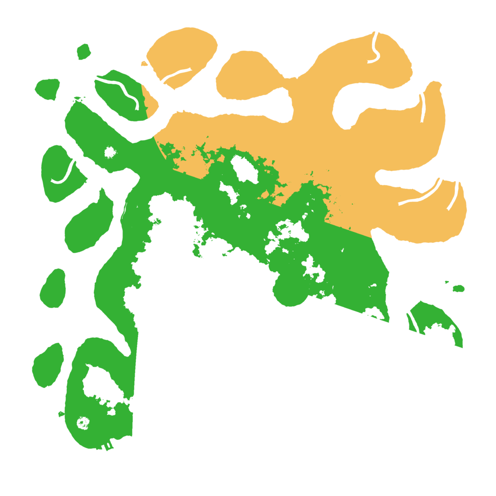 Biome Rust Map: Procedural Map, Size: 4000, Seed: 1551852