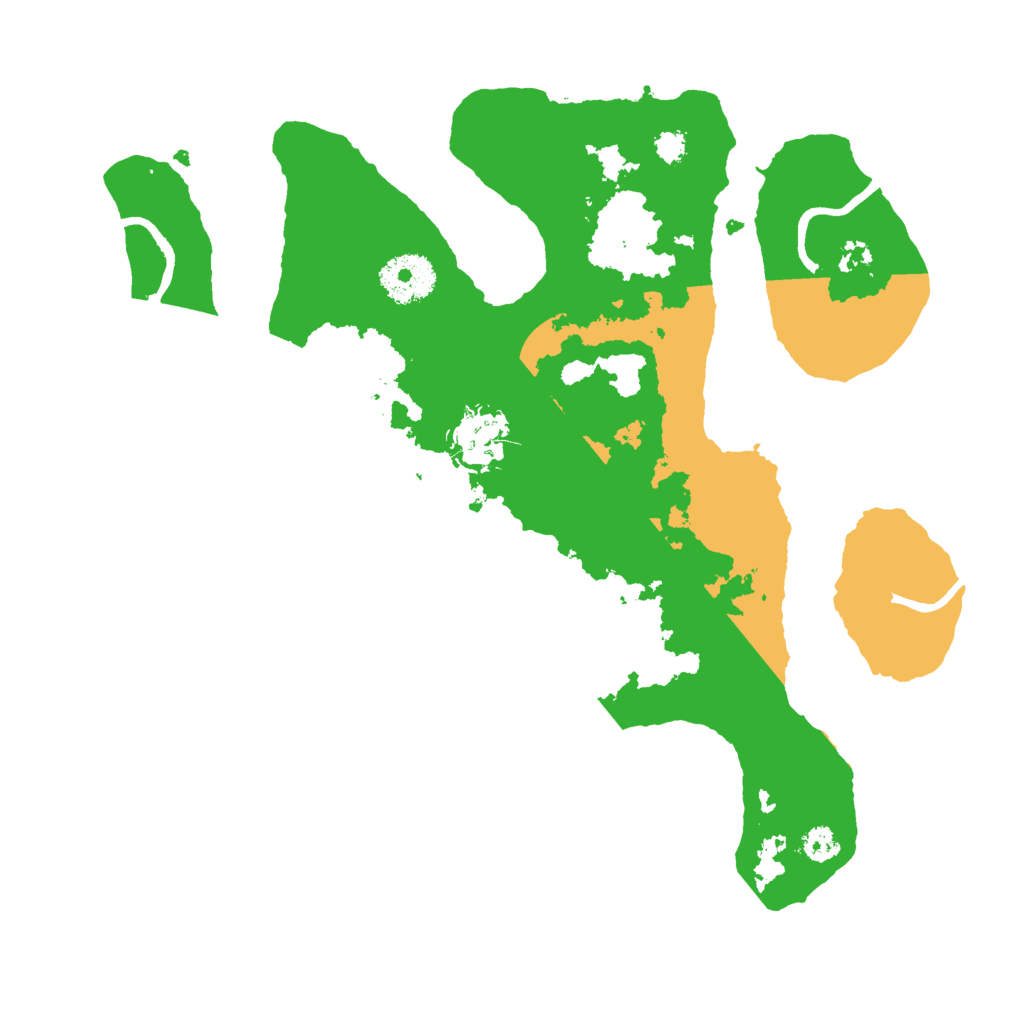 Biome Rust Map: Procedural Map, Size: 3000, Seed: 51010