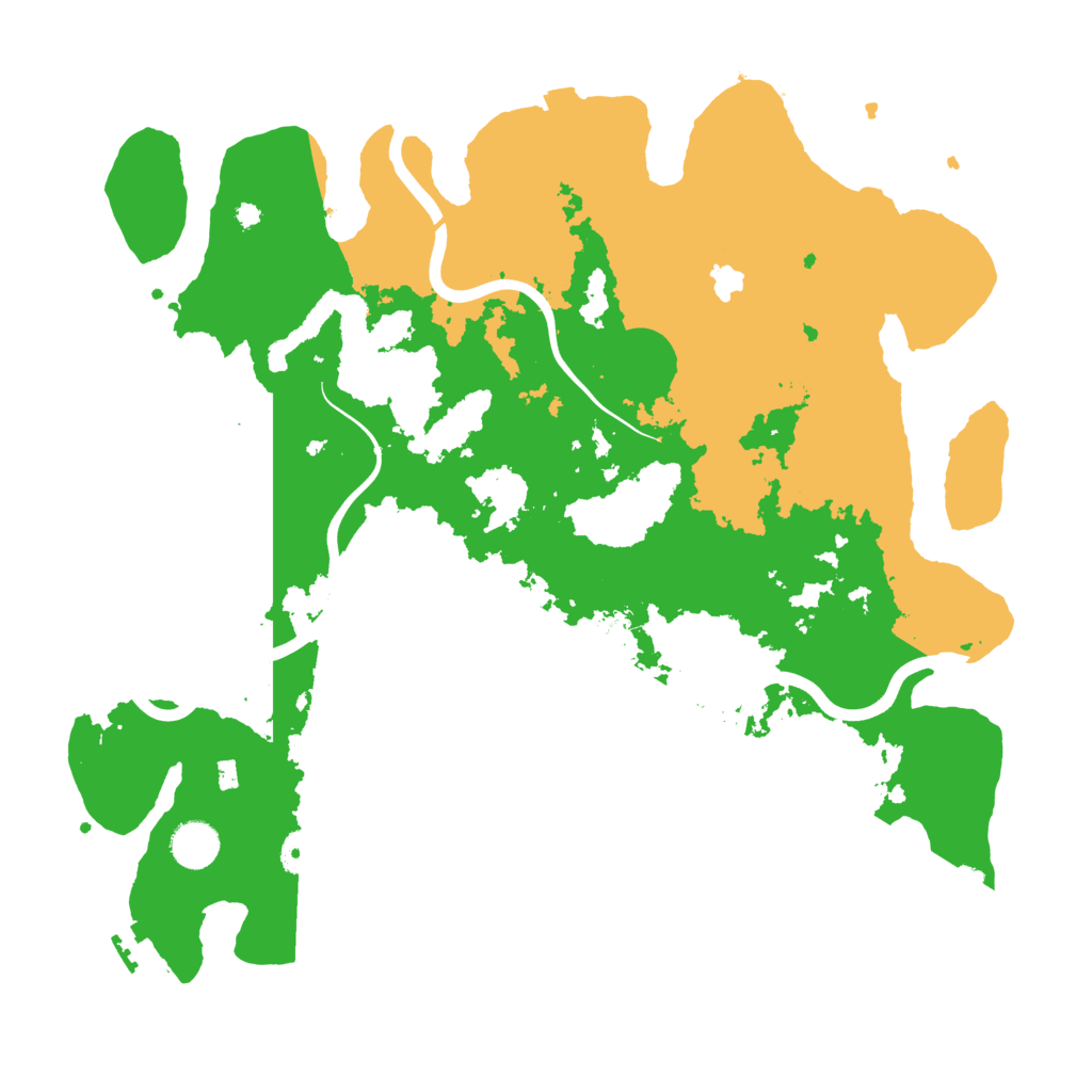 Biome Rust Map: Procedural Map, Size: 4000, Seed: 4804952