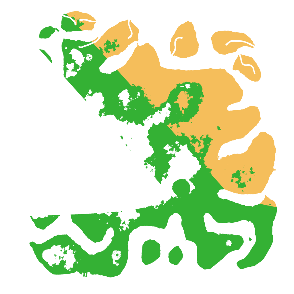 Biome Rust Map: Procedural Map, Size: 4500, Seed: 4914317