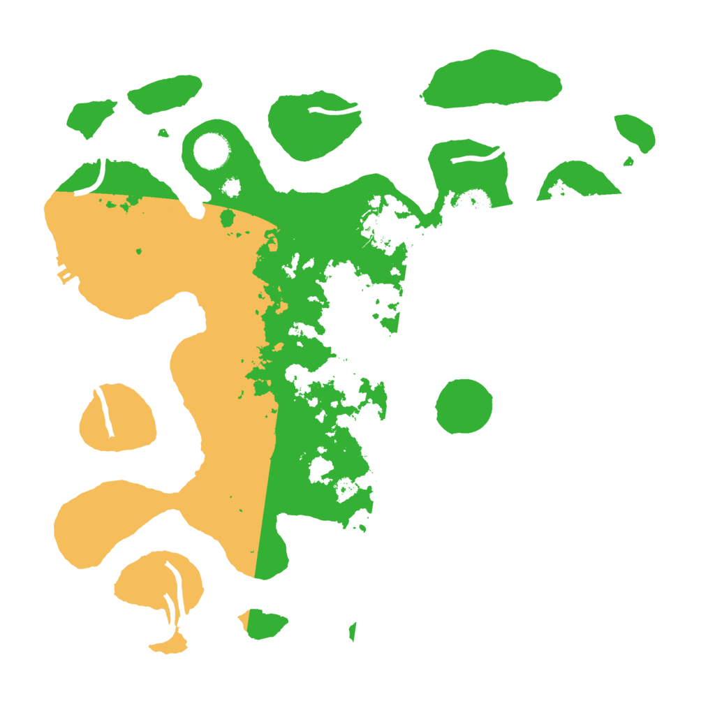 Biome Rust Map: Procedural Map, Size: 3500, Seed: 3627183