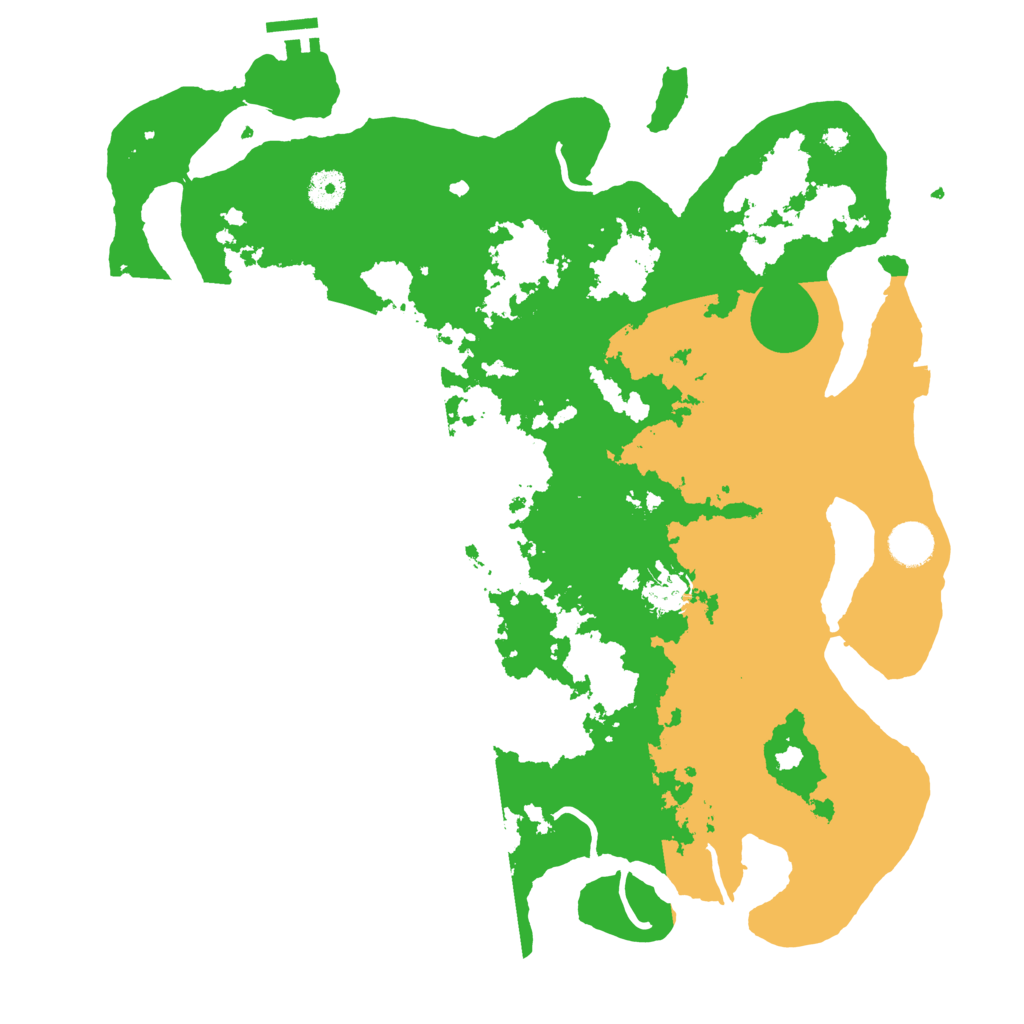 Biome Rust Map: Procedural Map, Size: 4000, Seed: 1298394266
