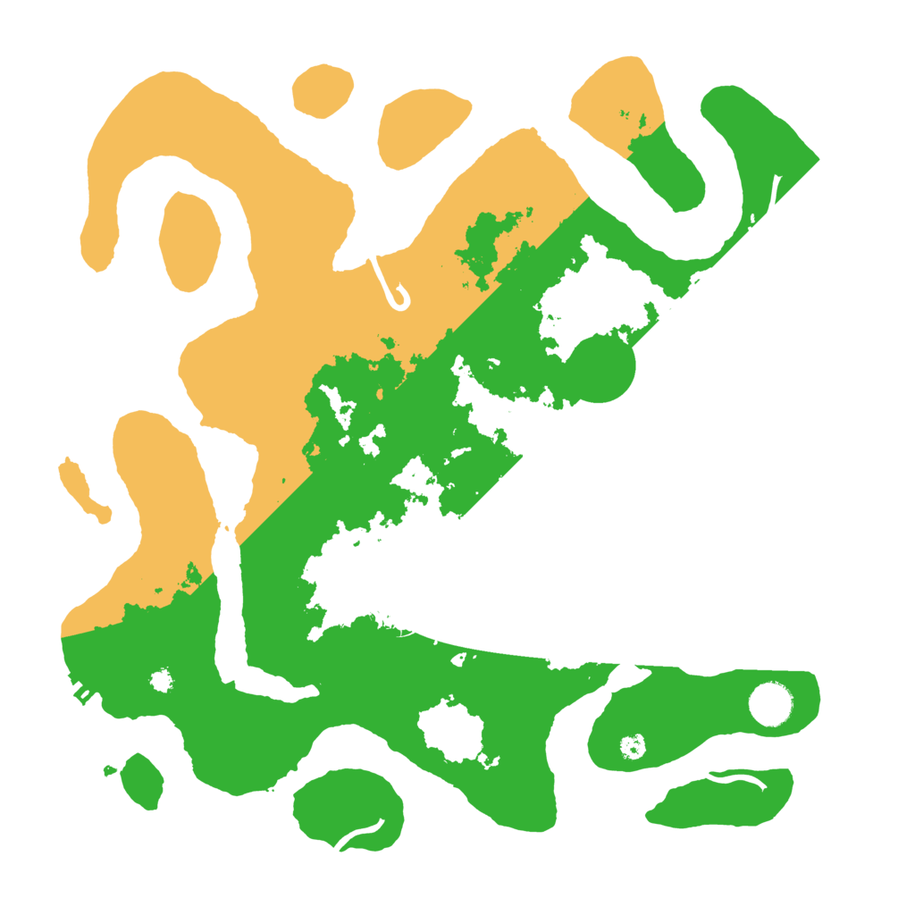 Biome Rust Map: Procedural Map, Size: 3700, Seed: 5337348