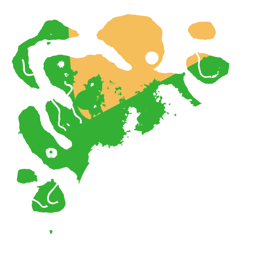 Biome Rust Map: Procedural Map, Size: 3500, Seed: 3380164