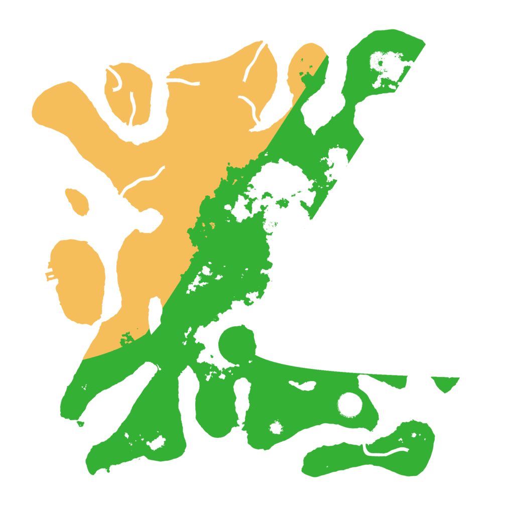 Biome Rust Map: Procedural Map, Size: 3700, Seed: 3562352