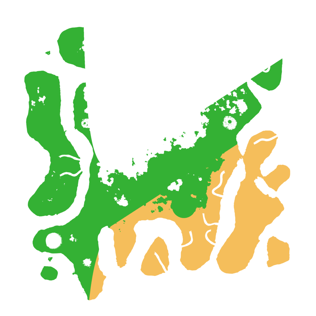 Biome Rust Map: Procedural Map, Size: 3500, Seed: 2020900